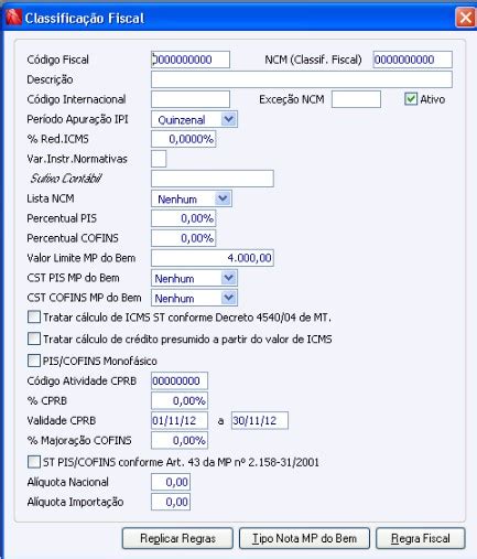 LF Como Fazer Gera Crédito ICMS Presumido CIGAM WIKI