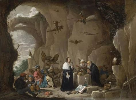 David Teniers Ii The Temptation Of St Anthony Rose Marie And Eijk