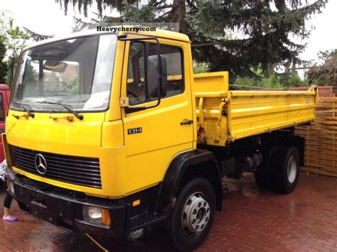 Mercedes Benz 1314 Tipper 3 Pages 1991 Tipper Truck Photo And Specs