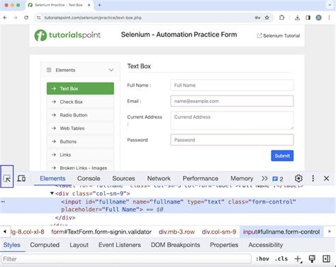 Selenium Webdriver Input Boxes