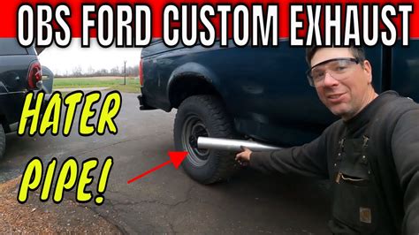 Ford Obs F250 Custom Exhaust Youtube