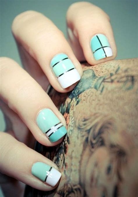 Latest 45 Easy Nail Art Designs for Short Nails 2016