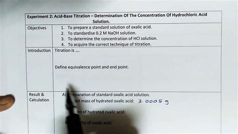 Smart Lab Report Example Biology Pdf Matriculation Experiment How To