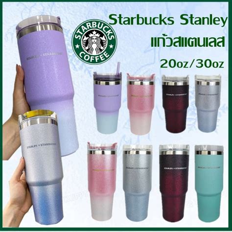 แก้ว Stanley เก็บความเย็น ขนาด 20ozและ30oz พร้อมหลอด Th