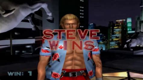 Tekken 4 Steve Fox All Intros And Win Poses Youtube