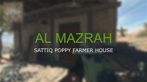 DMZ AL MAZRAH SATTIQ POPPY FARMER HOUSE LOCATION GUIDE