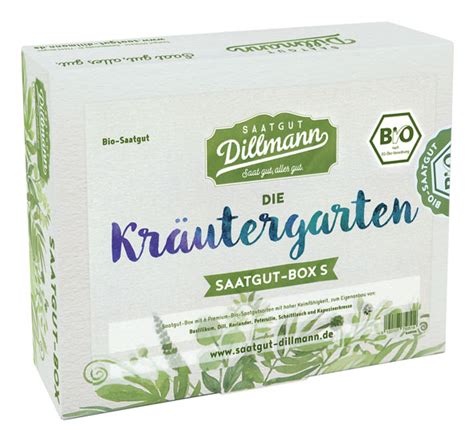 Kräutergarten Saatgut Box Bio Saatgut Haus Garten Kopp Verlag