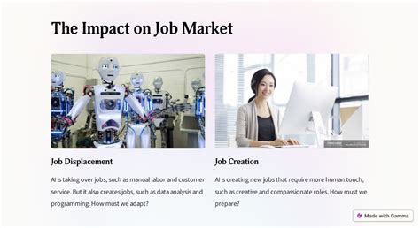 Ppt The Impact Of Artificial Intelligence On Society And The Job