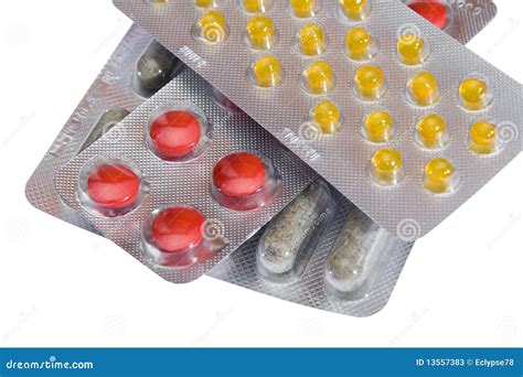 Colored pills stock image. Image of medication, drug - 13557383