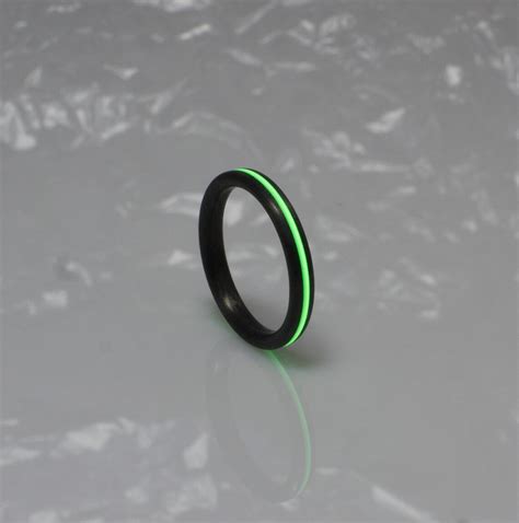 Carbon fiber Glow RingCarbon fiber Glow Ring Glow Ring Band | Etsy