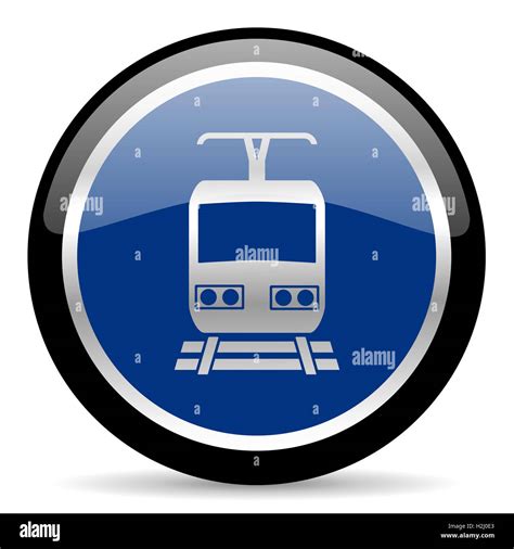 Train Icon Stock Photo Alamy