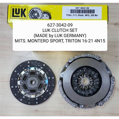 Clutch Kit Mitsubishi Montero Sport Triton 2016 2023 4N15 LUK Made