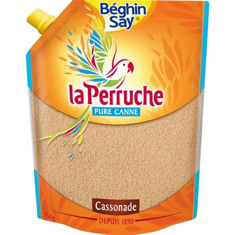 Sucre En Poudre Cassonade La Perruche Beghin Say Doypack 750 G La