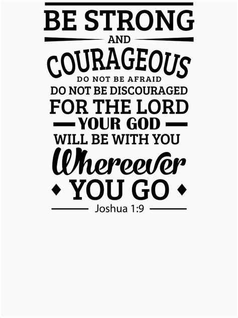 Be Strong And Courageous Joshua 19 By Mentdesigns Be Strong And