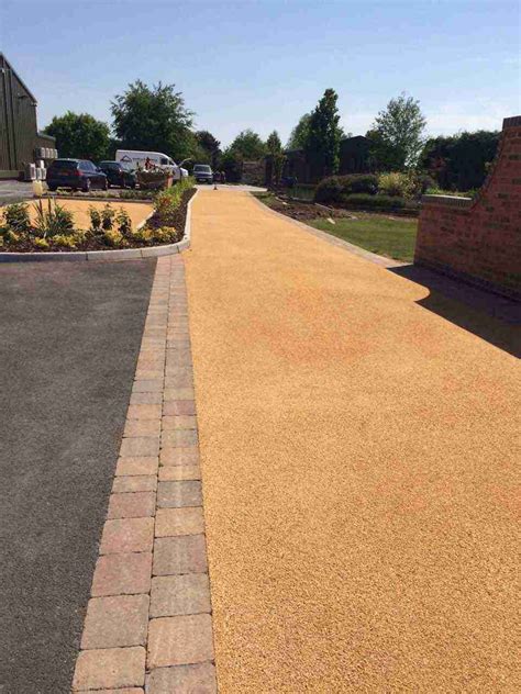 Resin Bonded Footpaths Walkways Hms Decorative Surfacing