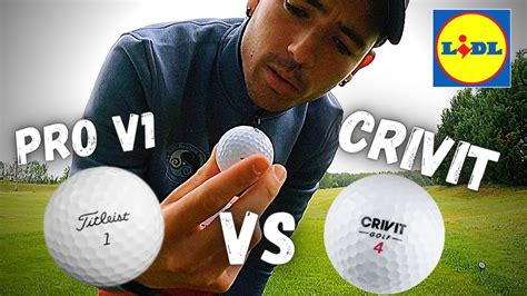 Test Des Produits Golf De Chez Lidl Balles Pro V Vs Crivit Et