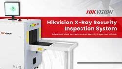 X Ray Baggage Scanner X Ray Baggage Scanner Machine Hikvision