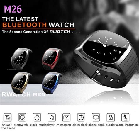 Smartwatch M26 Bluetooth Smart Watch Wearable Devices For Ios Android