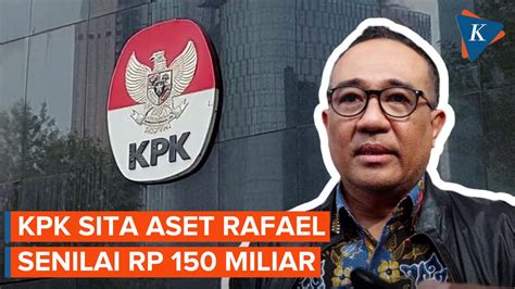 KPK Sita Aset Hasil Pencucian Uang Rafael Alun Trisambodo Rp 150 Miliar