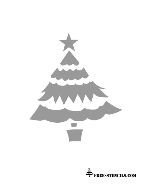 9 Free Printable Christmas Stencils