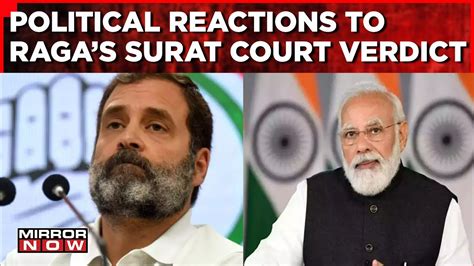 Surat Court Dismisses Stay On Rahul Gandhis Conviction In Modi Surname Case English Latest