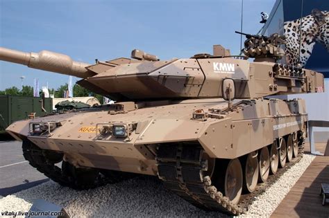 Powerful Leopard 2 A7 Tank By Krauss Maffei Wegmann