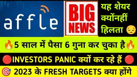 Affle India Share Latest News Affle India Share Target Price