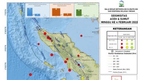 Bmkg Segmen Angkola Sesar Sumatera Mampu Picu Gempa Hingga M 7 6