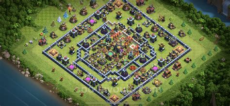 Best Base Th With Link Hybrid Anti Everything Town Hall Level