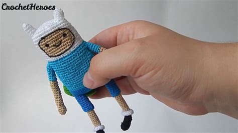 Finn Mertens Crochet Toy Adventure Time Finn The Human Youtube