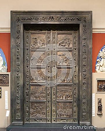 Lorenzo Ghiberti. Gates Of Paradise Editorial Image | CartoonDealer.com ...