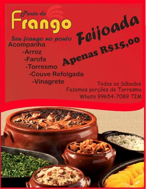 Menu em Ponto do Frango restaurante Tauá