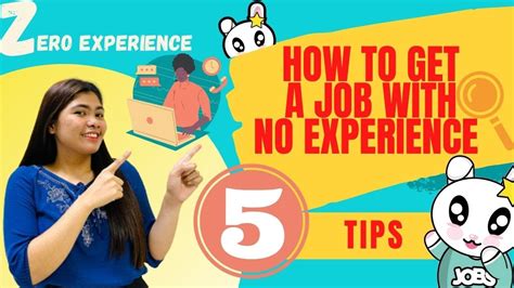 How To Get A Job With No Experience Youtube