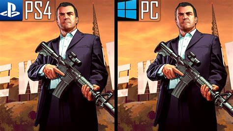 Gta 5 Ps4 Vs Pc Ultra Detailed Graphics Comparison Youtube