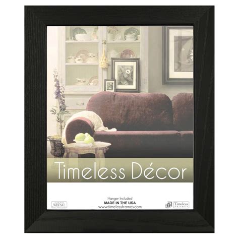 Timeless Decor Shea 11 x 14 Wood Picture Frame: Black - Walmart.com