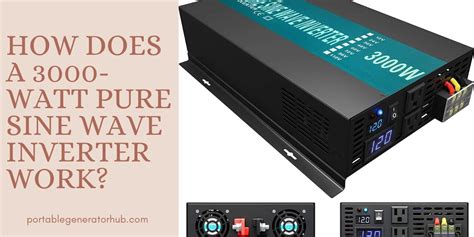 How Does A 3000 Watt Pure Sine Wave Inverter Work Generators Power