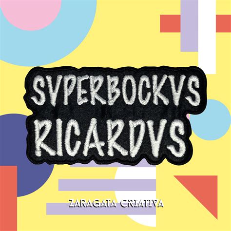 Emblema Personalizado Svperbockvs Ricardvs Zaragata Criativa