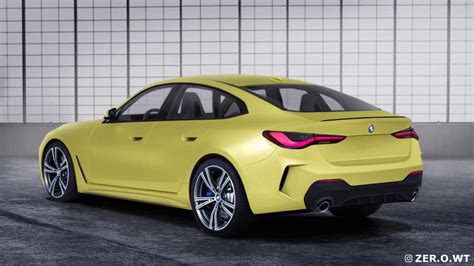 2021 BMW 4 Serisi Gran Coupe Hayali Tasarımı Render Fotoğraf Galerisi