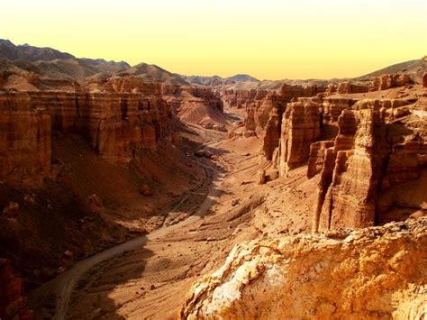 Kazakhstan Mountains Travel And Tourism Travel Canyon
