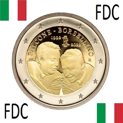 ITALIA ITALY ITALIE 2 Euro UNC FDC Commemorativi Dal 2004 Al 2023 A