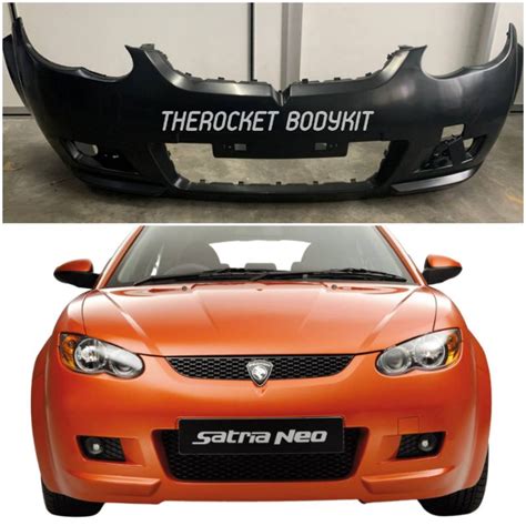 Ready Stok Proton Satria Neo Front Bumper Depan Standard Bodykit