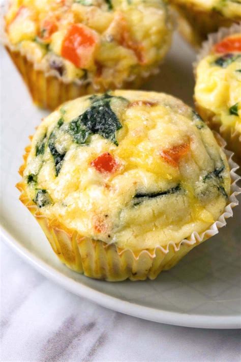 Keto egg muffins (Gluten-free) - Here To Cook