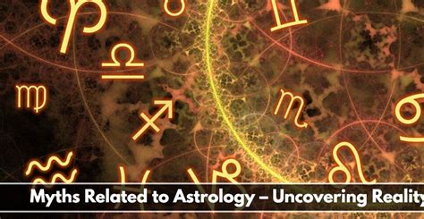 Myths Related To Astrology Uncovering Reality Vedicastroin