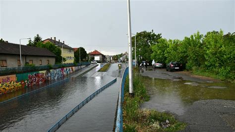 Utr Ao U Vodu Da Spasi Ovjeka Koji Je Zapeo U Poplavljenom Podvo Njaku