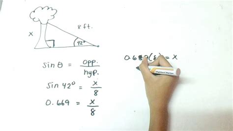 Solving Problems Involving Angle Of Elevation And Angle Of Depression