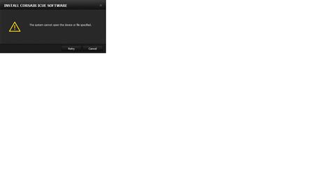 iCUE won't install - iCUE Software - Corsair Community