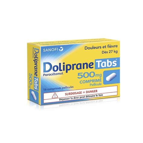 Doliprane Tabs Mg Tablets