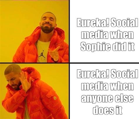 Сomics Meme Eureka Social Media When Sophie Did It Eureka Social