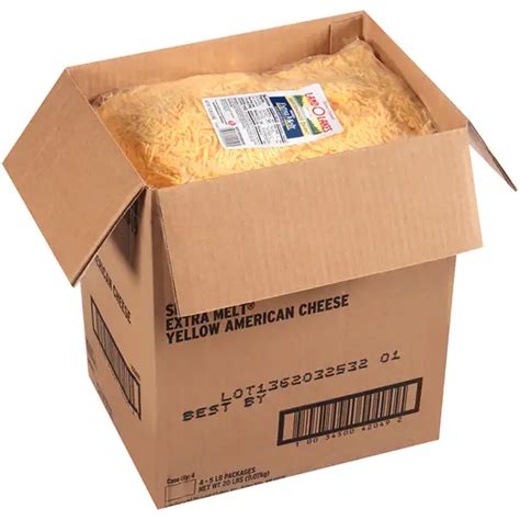 Land O Lakes Extra Melt Shredded American Cheese Yellow Land O