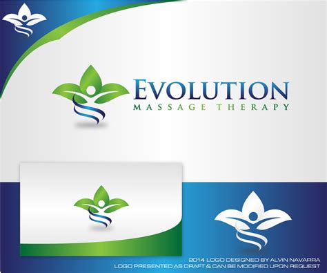 Playful Personable Massage Therapy Logo Design For Evolution Massage Therapy By Alvinnavarra